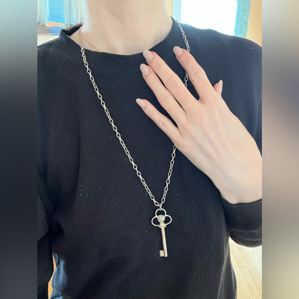 Armani key pendant